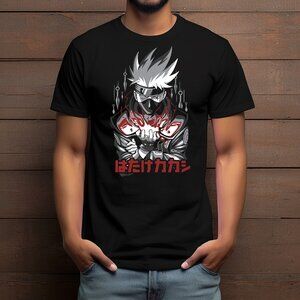 Kakashi Chidori (Naruto) Anime Custom T-shirt